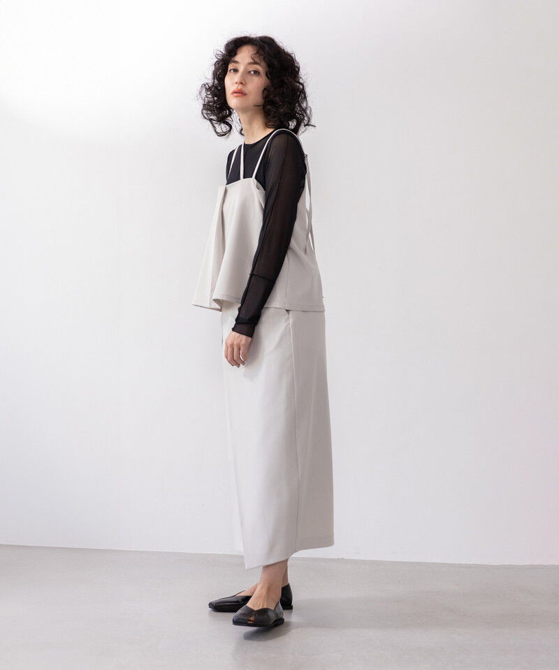  「2WAYアシンメトリービスチェ」|キャミソール|