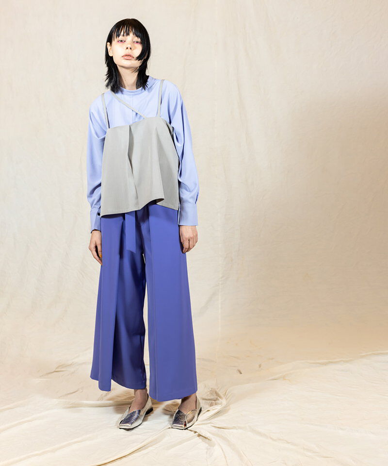  「2WAYアシンメトリービスチェ」|キャミソール|