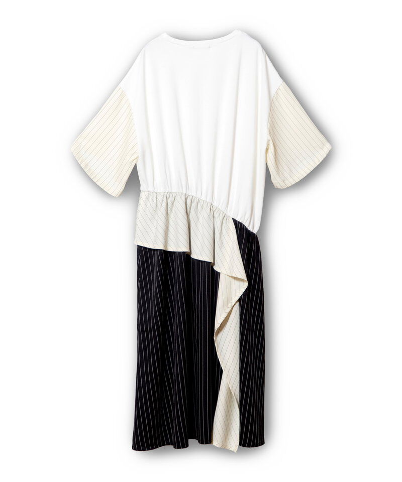  「切替ギャザーワンピース」|ワンピース|