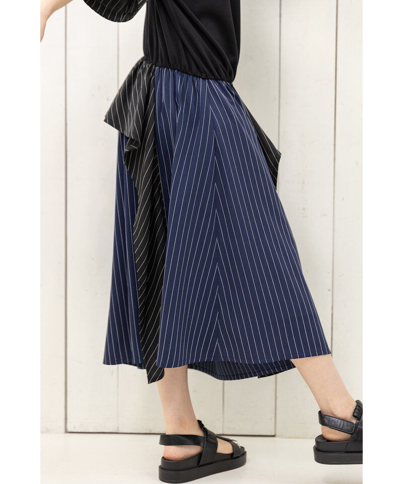  「切替ギャザーワンピース」|ワンピース|