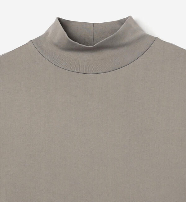 handvaerk「handvaerk | コットン モックネック長袖Tシャツ MEN」|Tシャツ・カットソー|