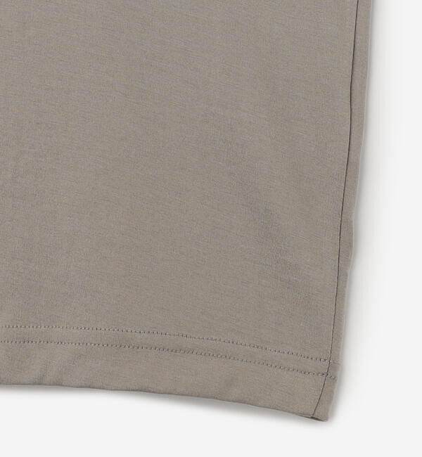 handvaerk「handvaerk | コットン モックネック長袖Tシャツ MEN」|Tシャツ・カットソー|