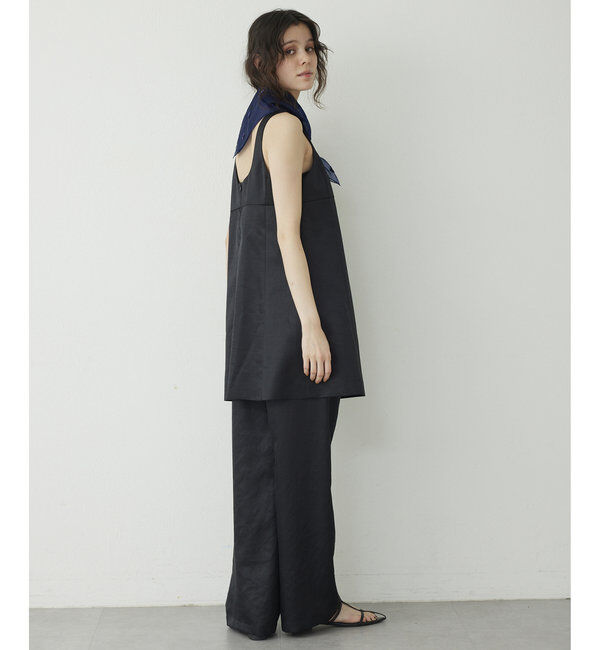 THE PAUSE「【THE PAUSE】スラブサテンイージーパンツ」|チノ|