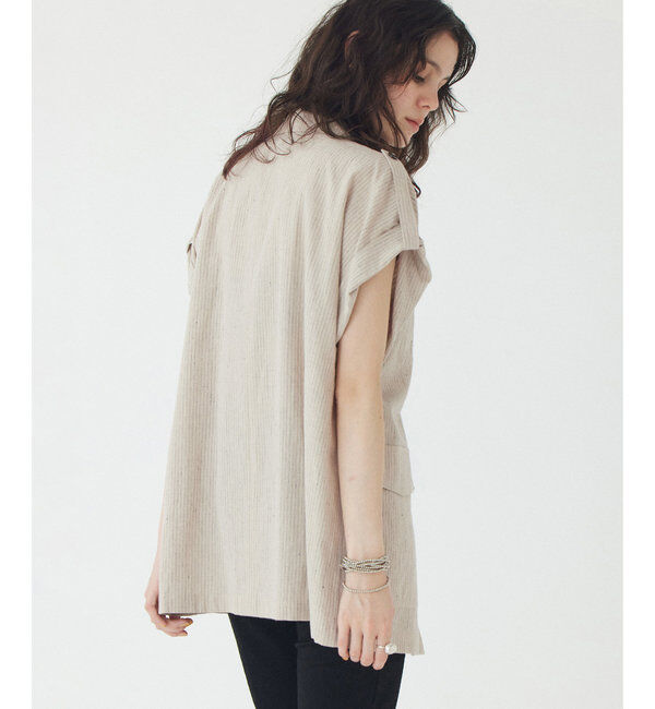 THE PAUSE「【THE PAUSE】コットンリネンオーバージレ」|その他|
