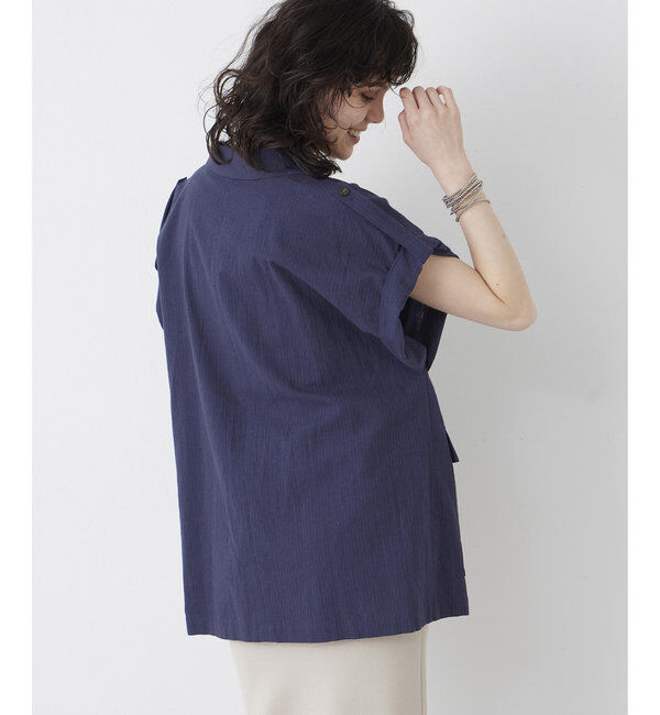 THE PAUSE「【THE PAUSE】コットンリネンオーバージレ」|その他|