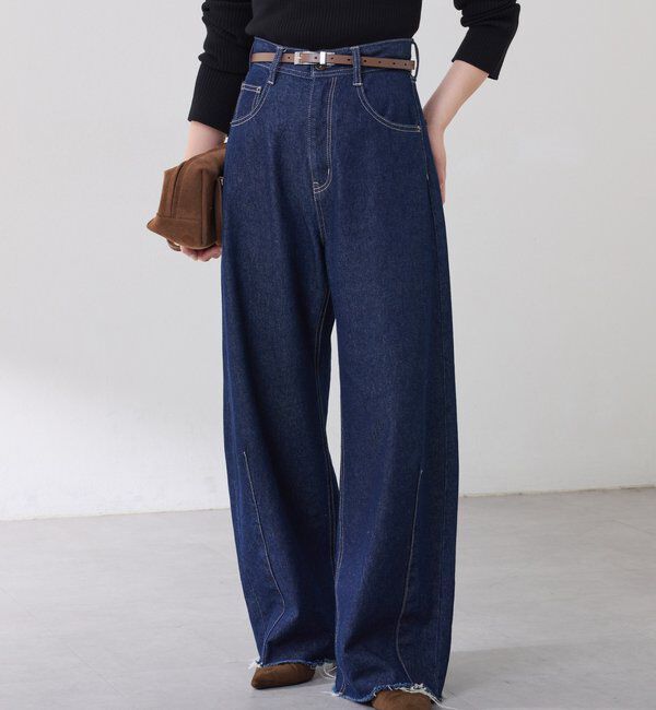  「【累計販売2.４万本】ブルージュデニム」|デニム|インディゴブルー