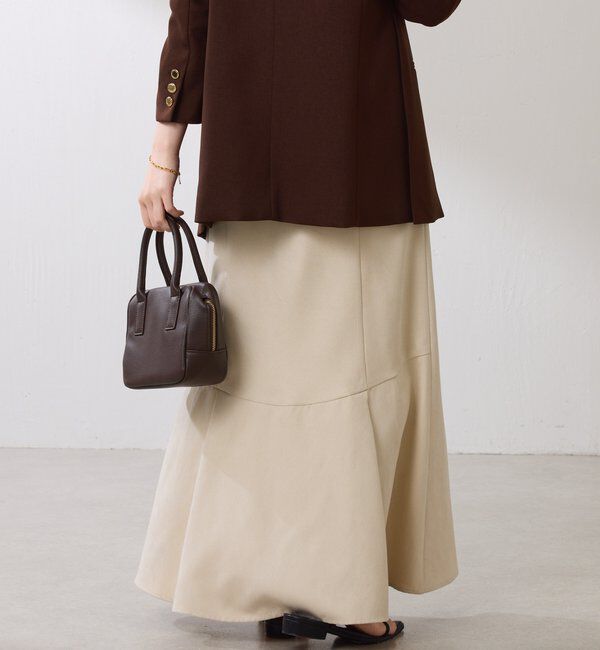  「スエードタッチマーメイドスカート」|スカート|