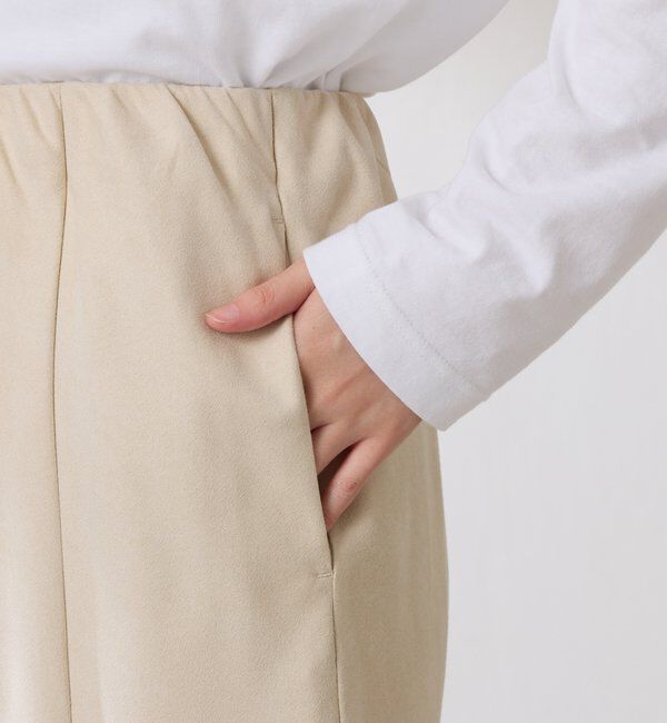  「スエードタッチマーメイドスカート」|スカート|