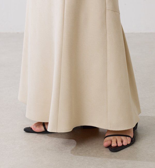  「スエードタッチマーメイドスカート」|スカート|