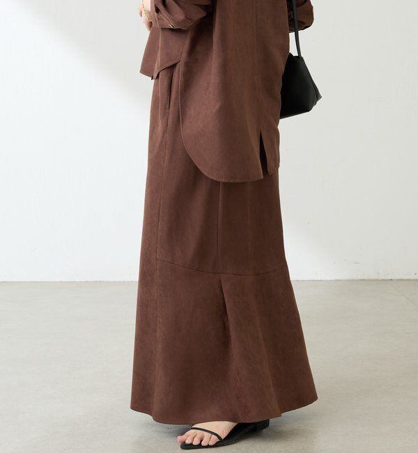  「スエードタッチマーメイドスカート」|スカート|