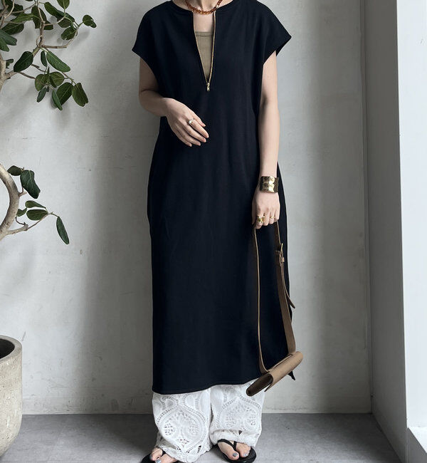  「【SAKURA&times;こっち企画】前後2WAYジップワンピース」|ワンピース|