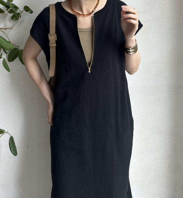  「【SAKURA&times;こっち企画】前後2WAYジップワンピース」|ワンピース|