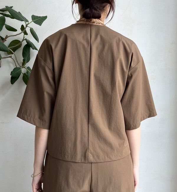  「【WEB限定】接触冷感5分袖ジャケット」|テーラードジャケット|