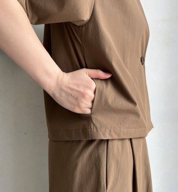  「【WEB限定】接触冷感5分袖ジャケット」|テーラードジャケット|