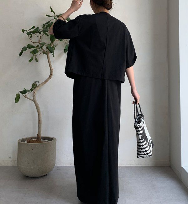  「【WEB限定】接触冷感5分袖ジャケット」|テーラードジャケット|