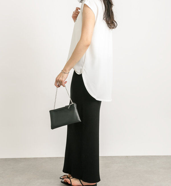  「予約【新色追加/マイナス3kg/レビュー高評価☆】リブタイトスカート」|スカート|