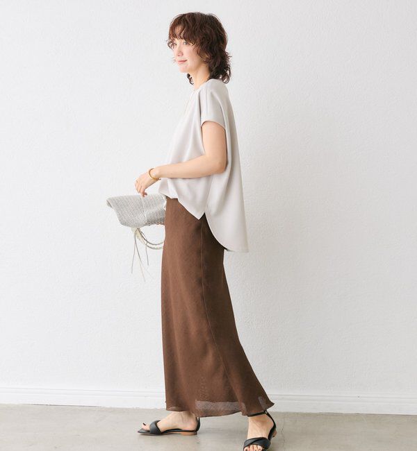  「【ベストセラー】ダンボールフレンチプルオーバー」|Tシャツ・カットソー|