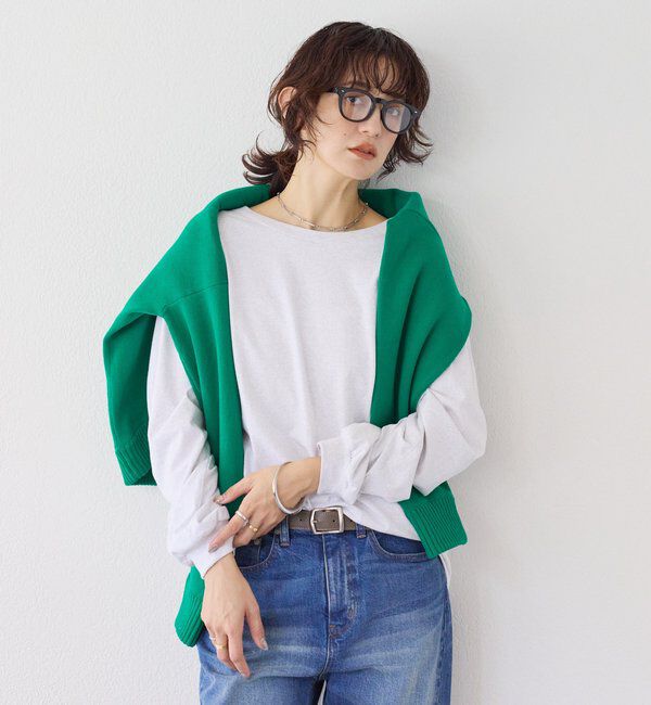  「予約【A・MONN.:.(アモン)】Vネックニットプルオーバー」|ニット・セーター|