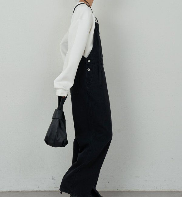  「【サイズ展開あり/長さ調整可能】デニムサロペット」|チノ|