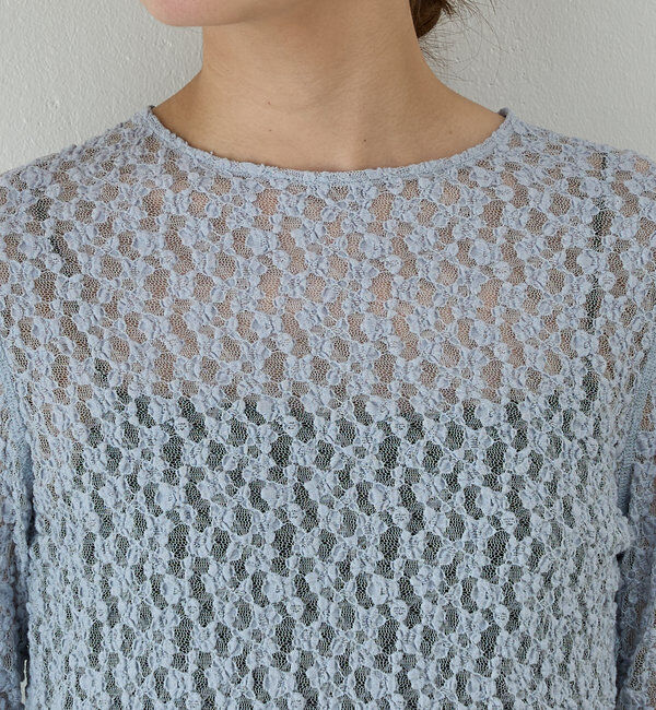  「【La nature linge】レースカットソー」|Tシャツ・カットソー|