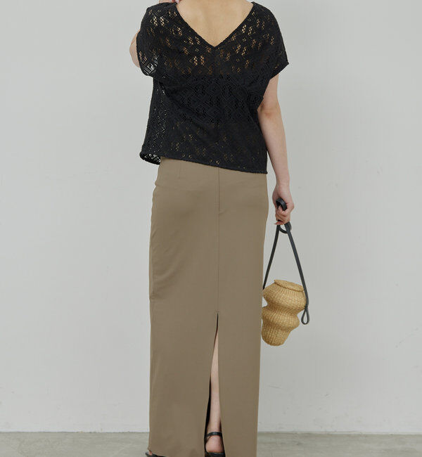  「クロシェレースVプルオーバー」|Tシャツ・カットソー|