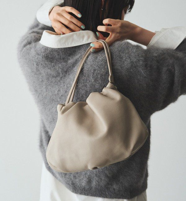  「レザー巾着4WAYショルダーバッグ」|ショルダー・メッセンジャー|