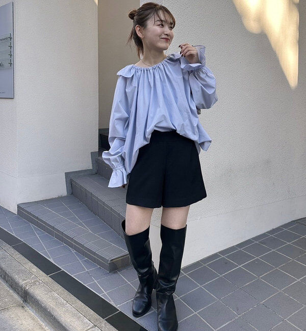  「リボンボリュームブラウス」|シャツ・ブラウス|