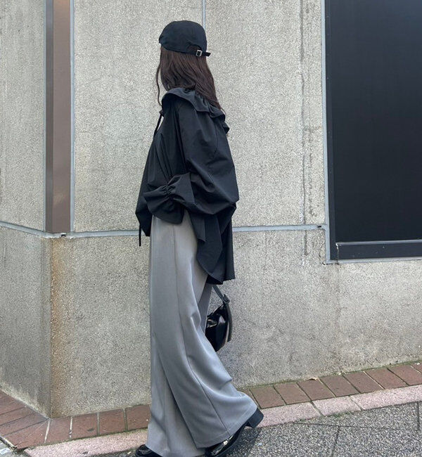  「リボンボリュームブラウス」|シャツ・ブラウス|