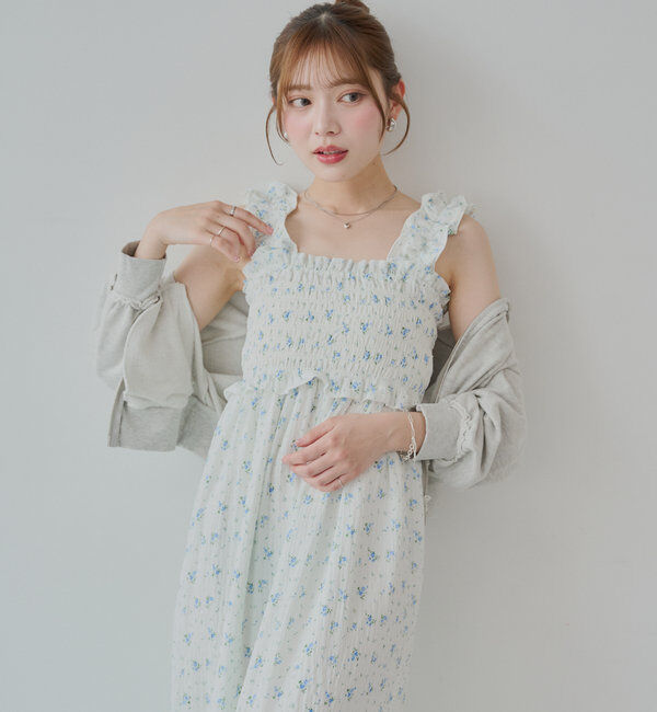  「【5色展開】フリルデザインベアワンピース」|ワンピース|