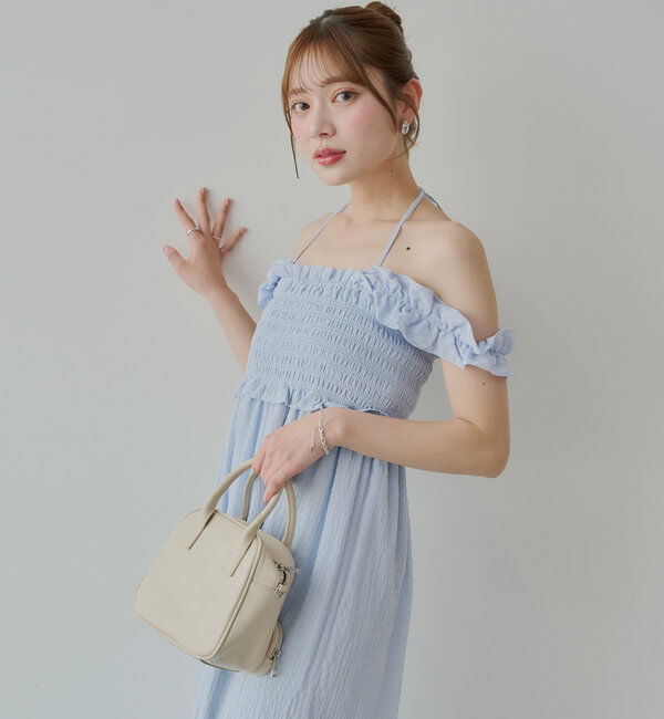  「【5色展開】フリルデザインベアワンピース」|ワンピース|