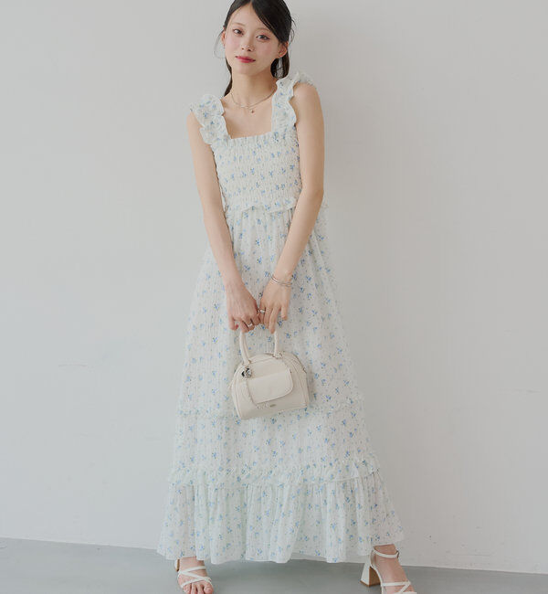  「【5色展開】フリルデザインベアワンピース」|ワンピース|ホワイトその他2