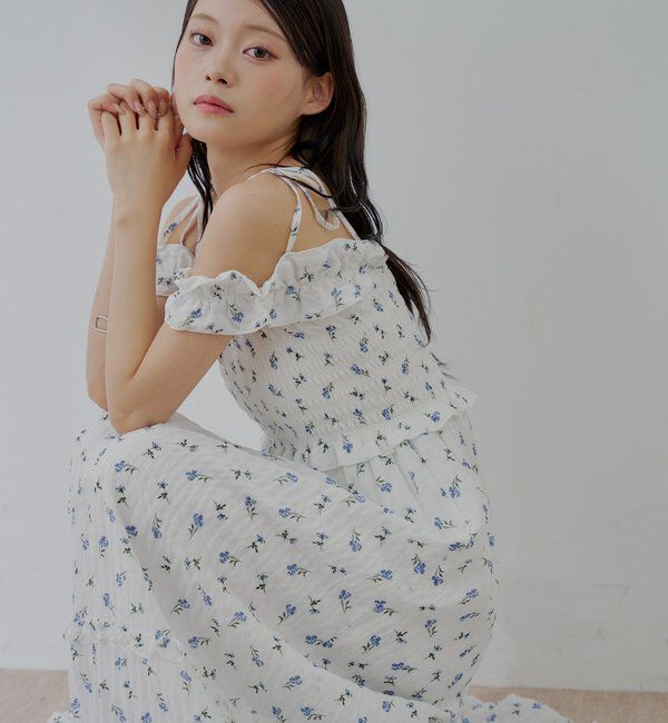  「【5色展開】フリルデザインベアワンピース」|ワンピース|ホワイトその他3