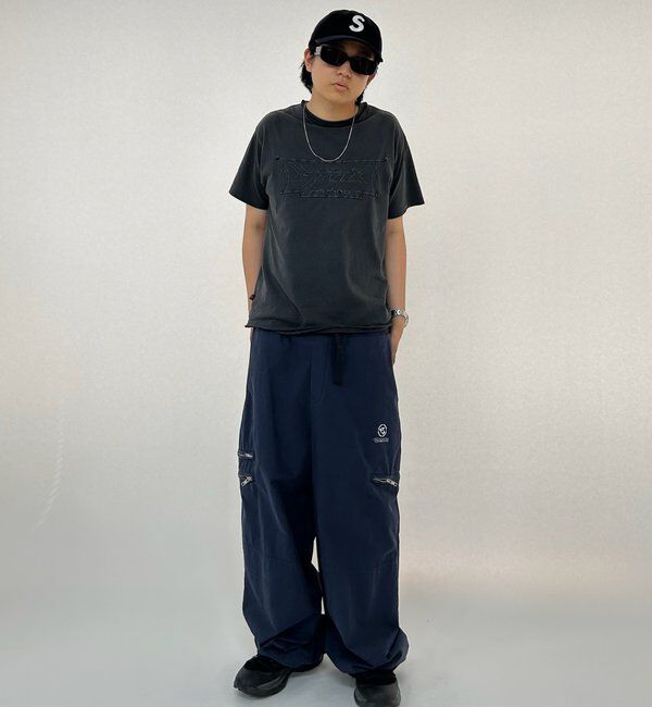  「【KOOKY'N】BRONXジップパンツ 」|チノ|