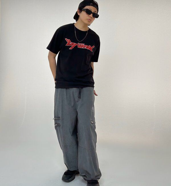  「【KOOKY'N】BRONXジップパンツ 」|チノ|