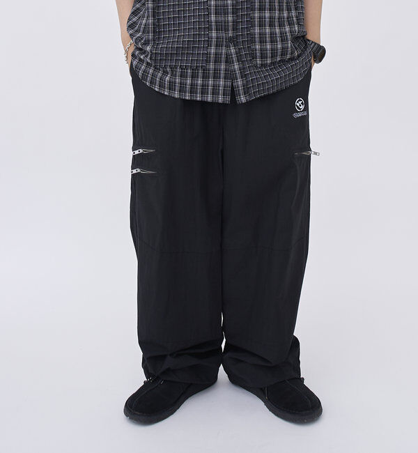  「【KOOKY'N】BRONXジップパンツ 」|チノ|