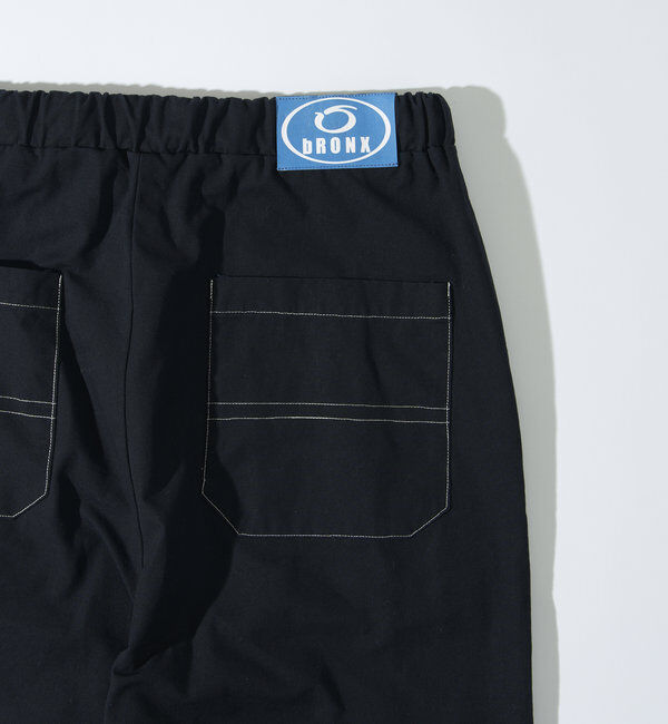  「【KOOKY'N/クーキー】BRONXステッチダブルニーイージーパンツ」|チノ|