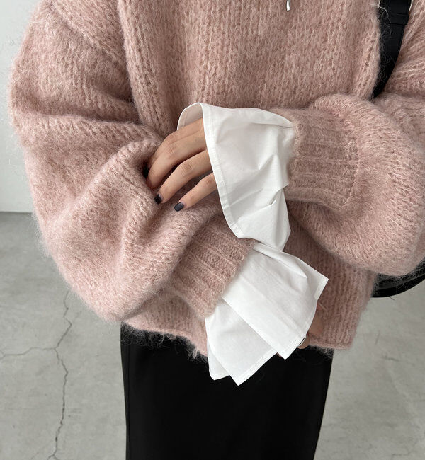  「フレアカフスロンT」|Tシャツ・カットソー|