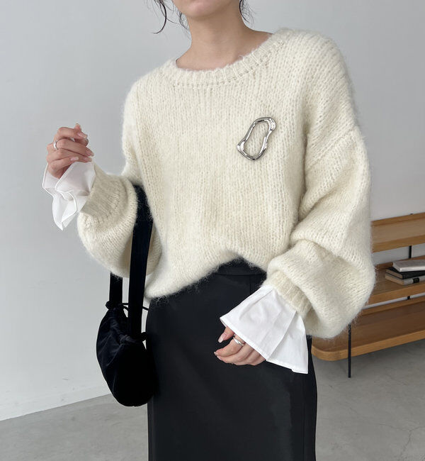  「フレアカフスロンT」|Tシャツ・カットソー|