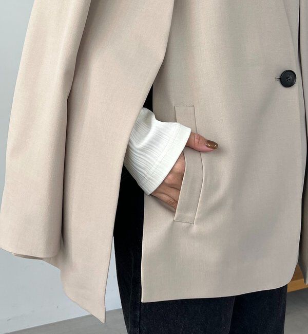  「〈C.L〉スリットスリーブジャケット」|テーラードジャケット|