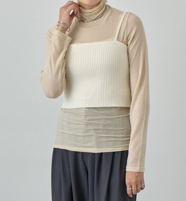  「シアータートルプルオーバー」|ニット・セーター|