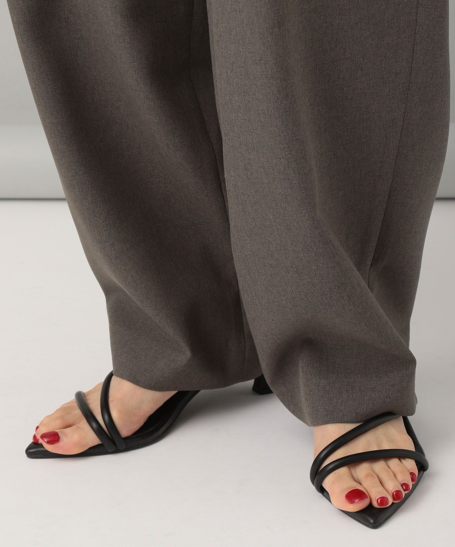 A part by 「【セットアップ対応】リネンライクカーブパンツ」|その他|