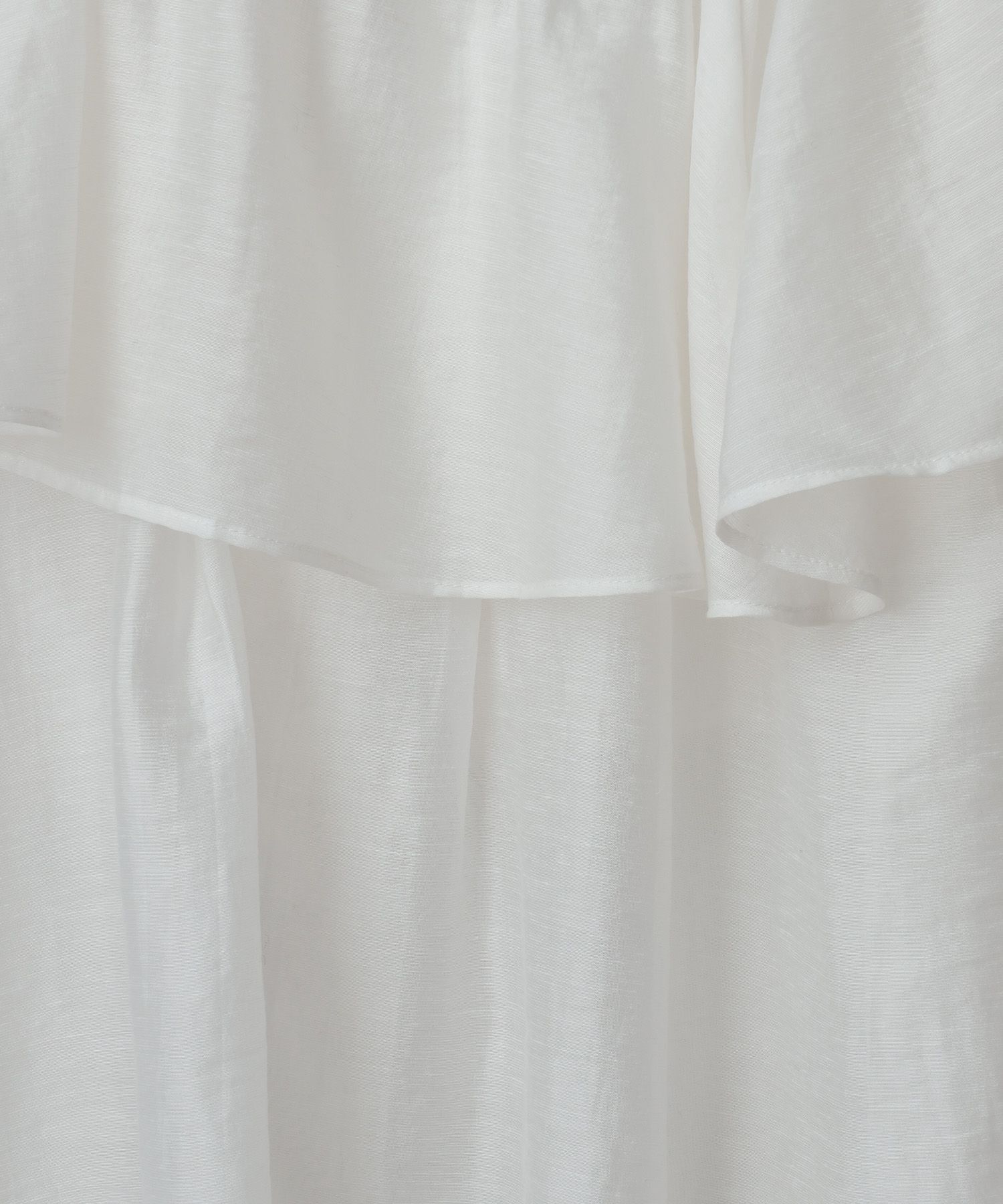 A part by 「リネンフリルブラウスフレンチスリーブ」|シャツ・ブラウス|