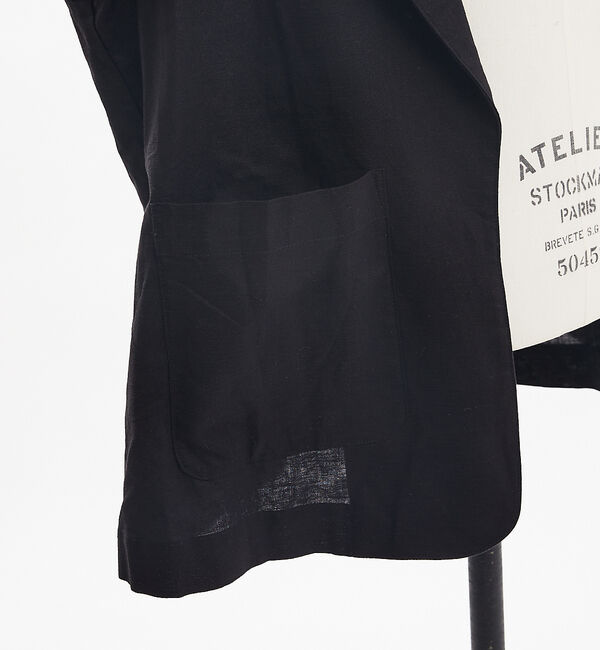 collex「ショールカラージャケット ブラック」|その他|