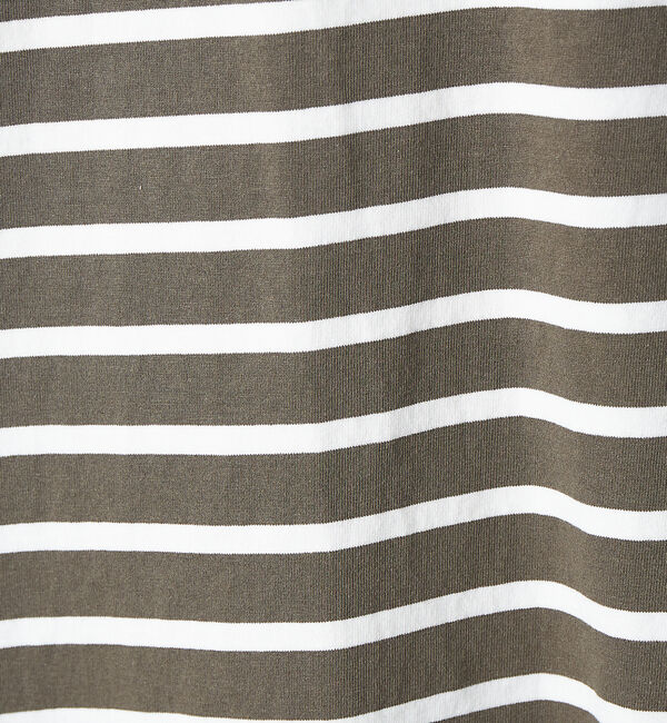 ABAHOUSE「【MONTKEMMEL / モンケメル】別注 ボーダー オーバーサイズ クルーネ」|Tシャツ・カットソー|