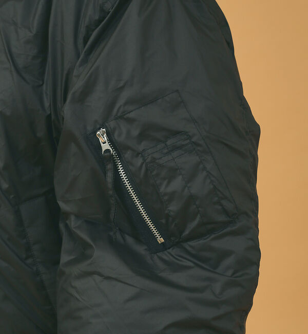 ABAHOUSE「MA-1 オーバーサイズ 中綿ビッグシルエット スタンドジャケット/ブルゾン /」|ブルゾン・スタジャン|