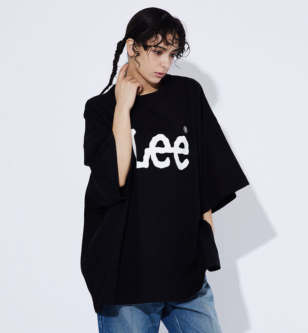 ABAHOUSE「【Lee/リー】SUPERSIZED LEE LOGO T/フロントロゴ ビッグ」|Tシャツ・カットソー|