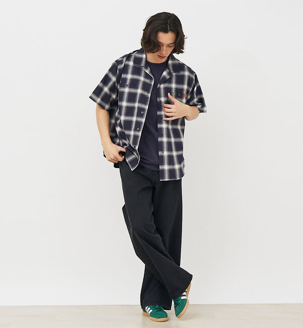 ABAHOUSE「【UNIVERSALOVERALL / ユニバーサルオーバーオール】OPEN C」|シャツ・ブラウス|