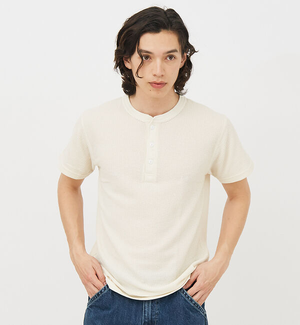 ABAHOUSE「【JEMORGAN LONG JOHNS/ジェーイーモーガンロングジョーンズ】」|Tシャツ・カットソー|オフホワイト