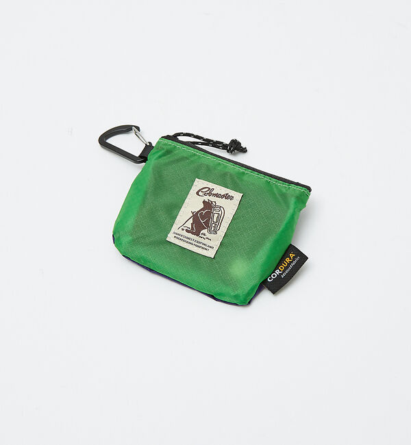 ABAHOUSE「【COBMASTER/コブマスター】CR FLAT POUCH 81021600」|財布|グリーン
