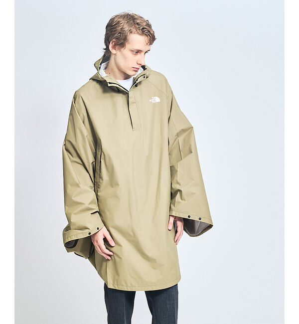 ABAHOUSE「【THE NORTH FACE】アクセスポンチョ / レインコート」|傘|ベージュ